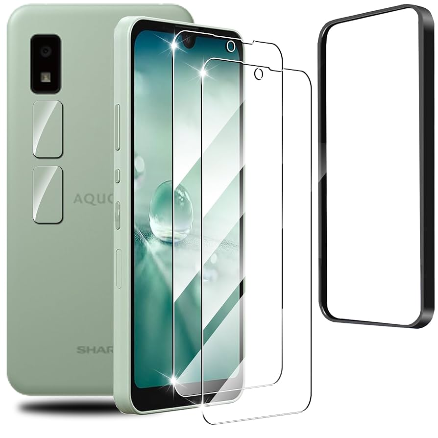 AQUOS wish3 スマートフォン　画面フィルム付き AQUOS wish3 SH-53D A302SH wish2 SH-51C AQUOS wish SHG06
